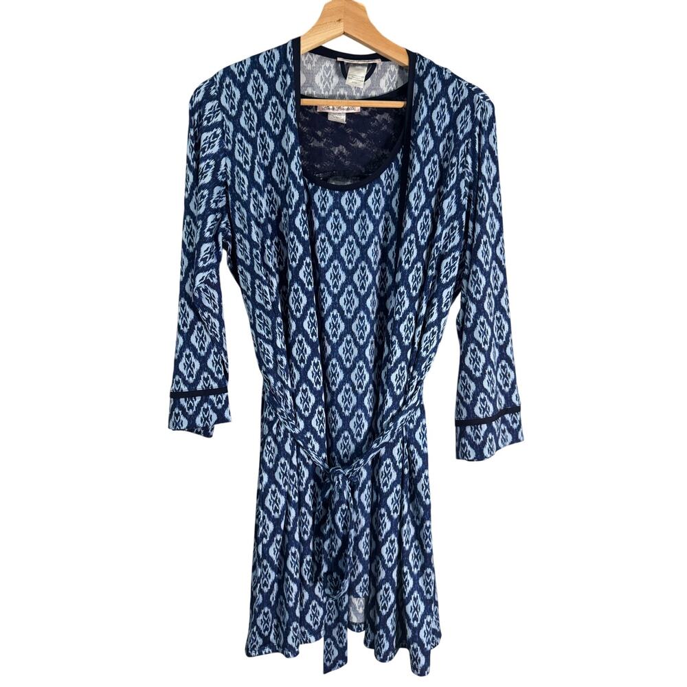 Linea Donatella Short Nightgown Robe set Large